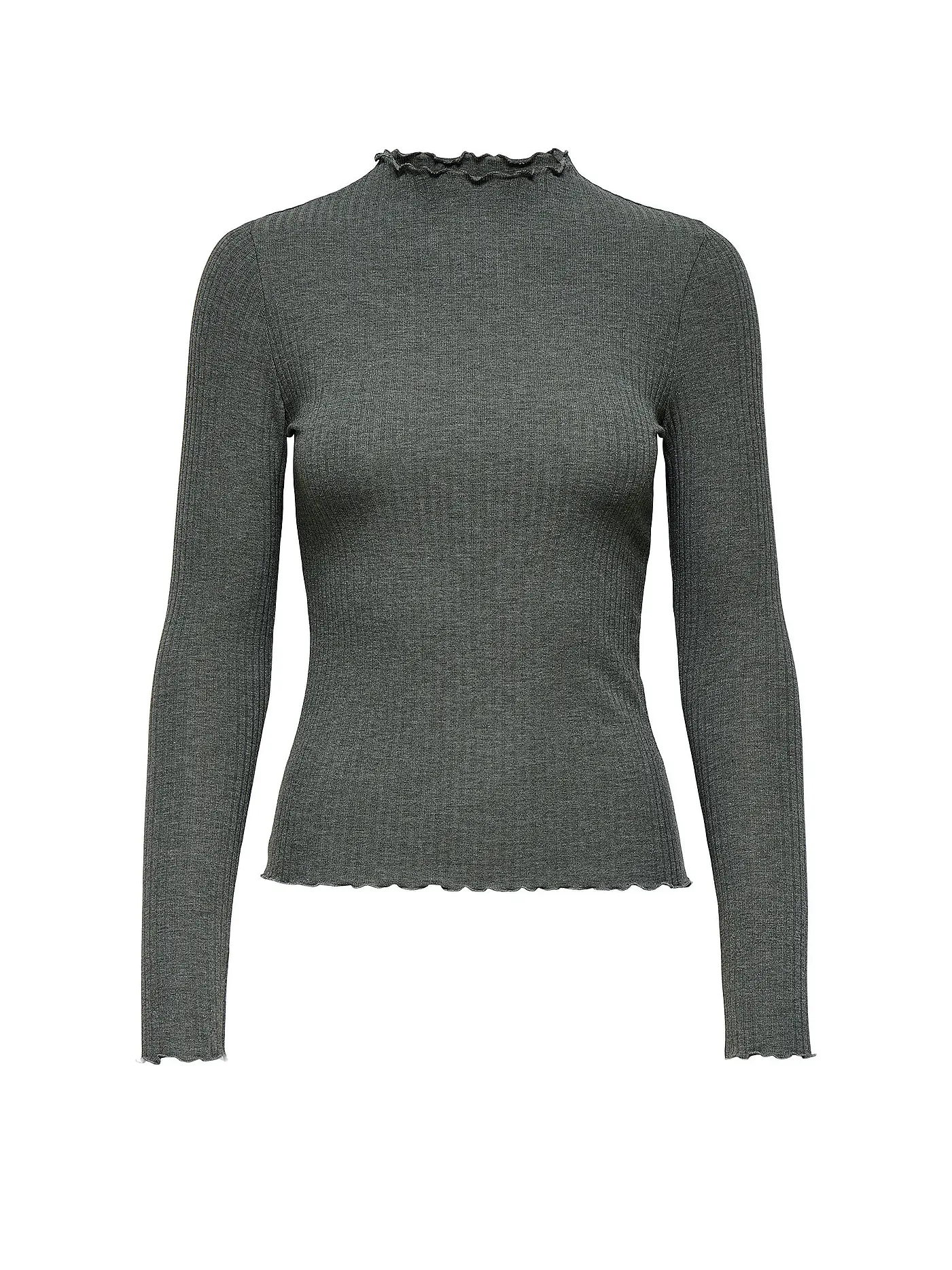 ONLY | Langarmshirt ONLEMMA | grau